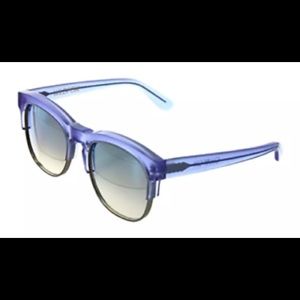 WILDFOX CLUB DELUXE BLUE GREY SUNGLASSES NWT
